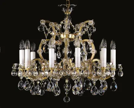 Lámpara de cristal estilo María Teresa L413CLN