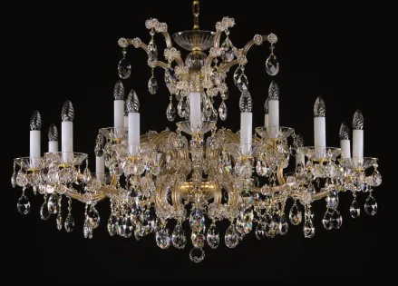 Lámpara de cristal estilo María Teresa L417CLN