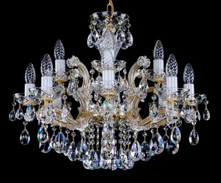 Lámpara de cristal estilo María Teresa  L425CLN