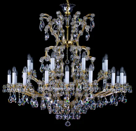 Lámpara de cristal estilo María Teresa L400CLN
