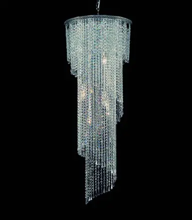 Lámpara de cristal de espiral TX514000013