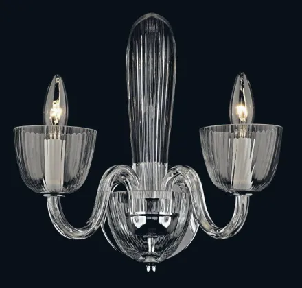Aplique de cristal Preciosa Vltava N2 Ni