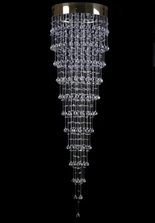 Lámpara de cristal de espiral L449CE