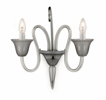Aplique de cristal La Scala N2 Black Diamond Ni