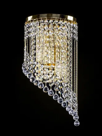 Aplique de cristal con adornos N197CLN