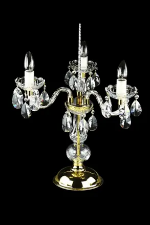 Lámpara de mesa de cristal AS003K