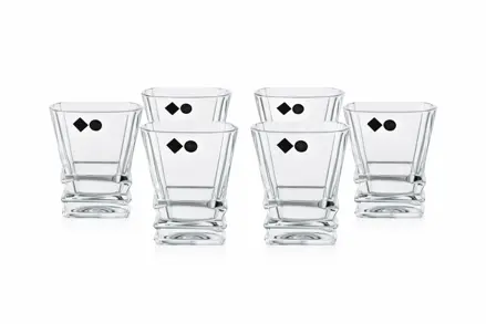 Juego de 6 vasos de ron BG09070