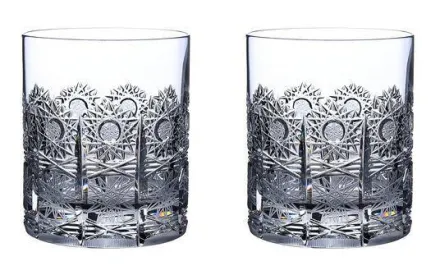 Vasos de whisky tallados 2 tr. 20260-320ml
