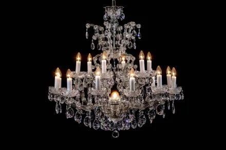  Lámpara de cristal estilo María Antonia BXL10920Z219BRUS*
