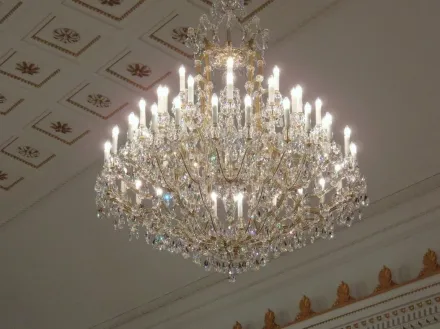Lámpara de cristal estilo María Teresa  L403CLN