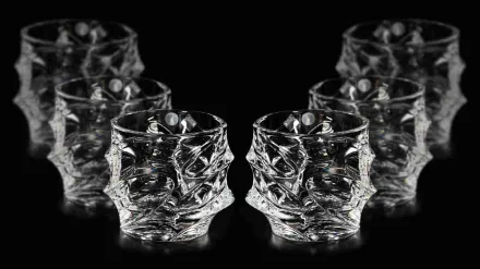 Juego de 6 vasos de ron BG07170