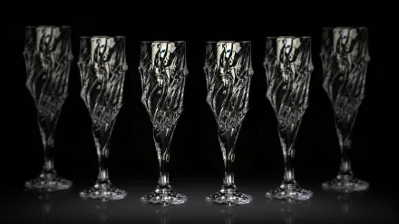 Juego de copas de vino espumoso de 6 uds. BG50070