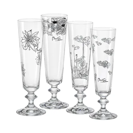 Juego de copas de vino espumoso de 4 uds. CR404121734