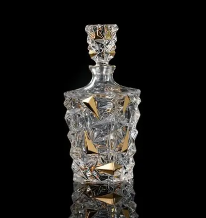 Jarra de cristal BG15107-01-dorado