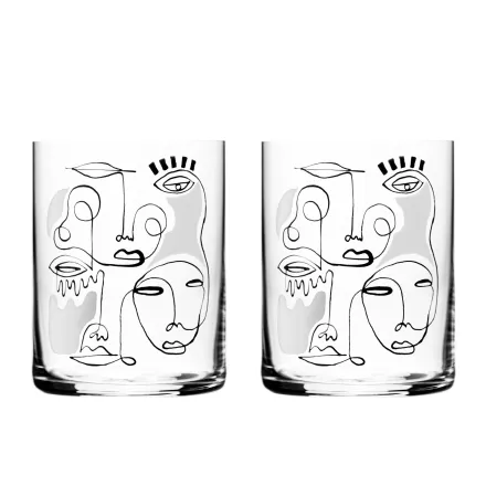 Juego de 2 vasos de whisky PAS460223014390
