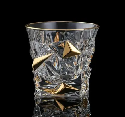 Juego de 2 vasos de whisky BG12107-dorado