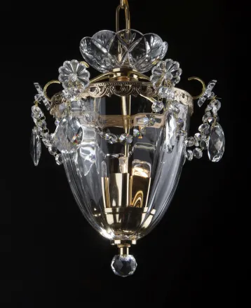 Lámpara de cristal colgante EL333301PB