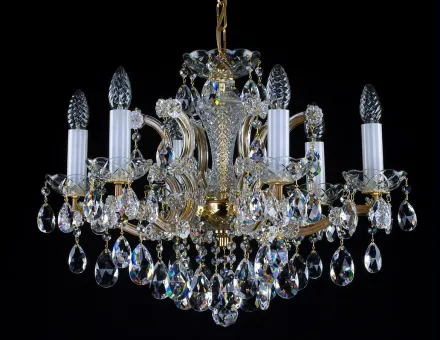 Lámpara de cristal estilo María Teresa L422CLN
