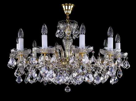 Lámpara de cristal estilo María Teresa L16227CLN