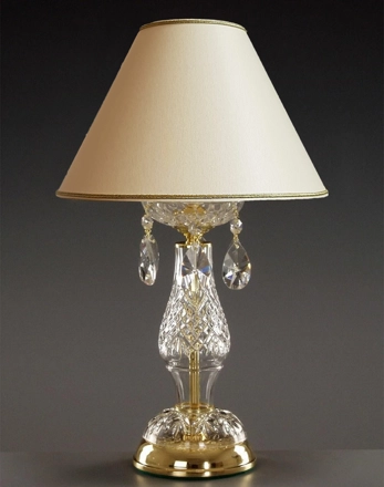 Lámpara de mesa de cristal AS046