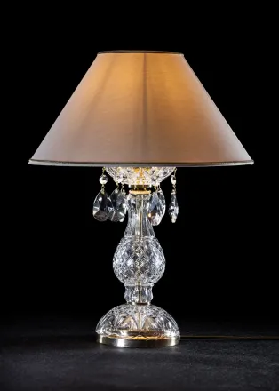 Lámpara de mesa de cristal ES100102ACPB