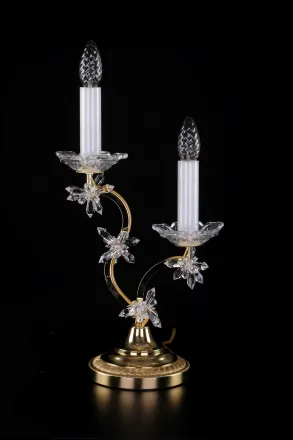 Lámpara de mesa de cristal S-MAR-01