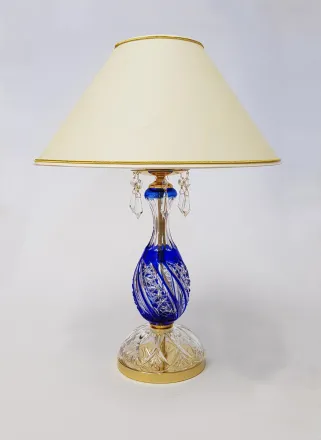 Lámpara de mesa de cristal ES662113