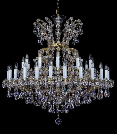 Lámpara de cristal estilo María Teresa  L398CLN