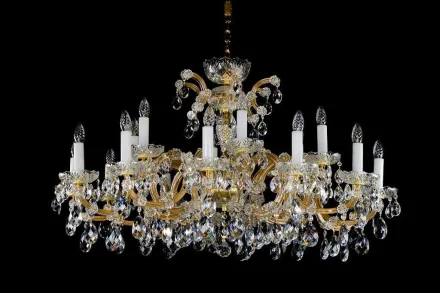 Lámpara de cristal estilo María Teresa L404CLN