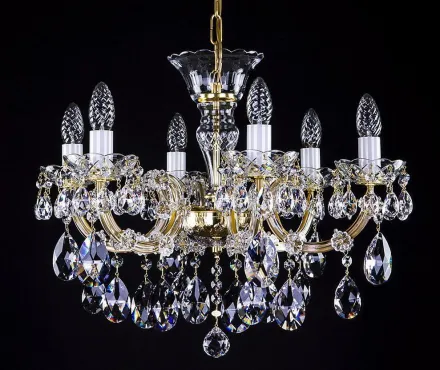 Lámpara de cristal estilo María Teresa L424CLN