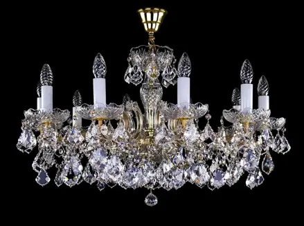 Lámpara de cristal estilo María Teresa L16227CLN