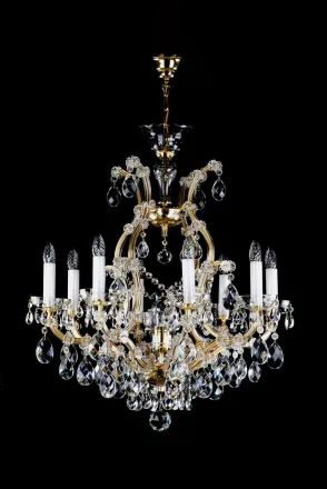 Lámpara de cristal estilo María Teresa L416CLN