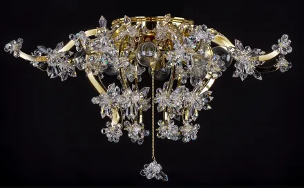 Lámpara de cristal estilo María Teresa L20003CE