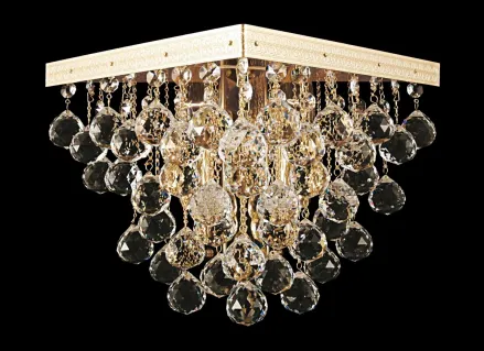Aplique de cristal con adornos TX328100002