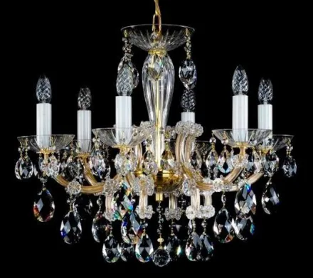 Lámpara de cristal estilo María Teresa L418CLN