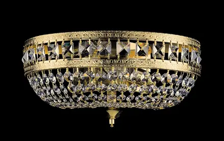 Aplique de cristal con adornos N224CLN