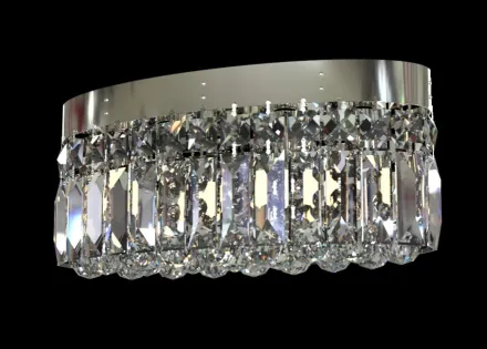 Aplique de cristal con adornos TX322100904