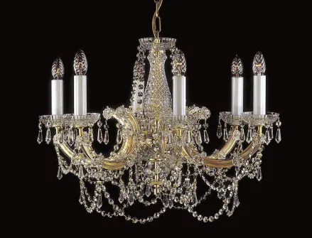 Lámpara de cristal estilo María Teresa L09170CLN