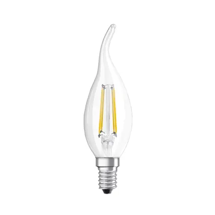 Bombilla de llama LED E14 4W