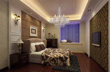 Araña de cristal grande para el dormitorio en estilo glamour EL1101841 Araña de cristal grande para el dormitorio en estilo glamour EL1101841