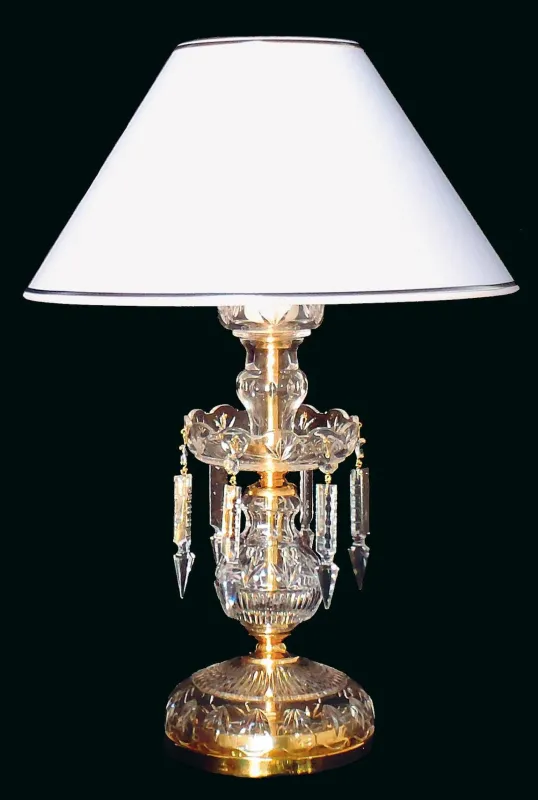 Lámpara de mesa de cristal ES670103sirm Lámpara de mesa de cristal ES670103sirm