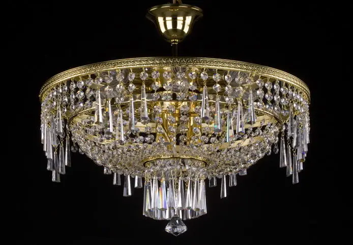 Lámpara de techo estilo cesta L267CLN