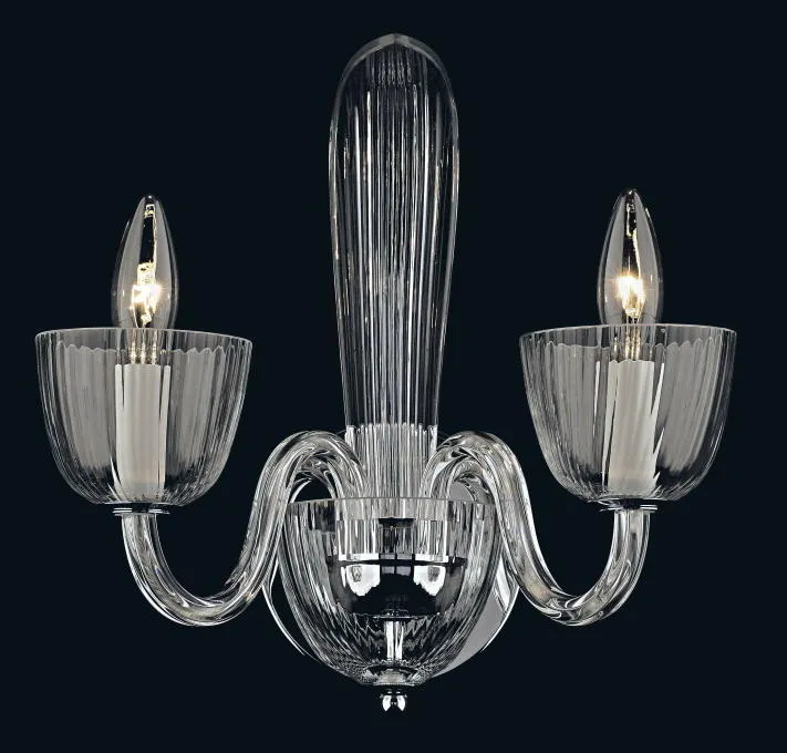 Aplique de cristal Preciosa Vltava N2 Ni Aplique de cristal Preciosa Vltava N2 Ni
