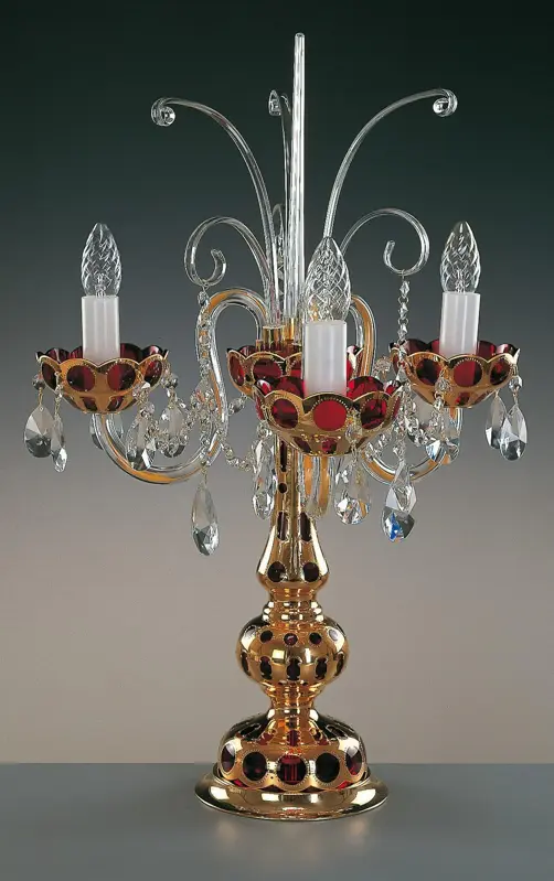 Lámpara de mesa de cristal ES542337