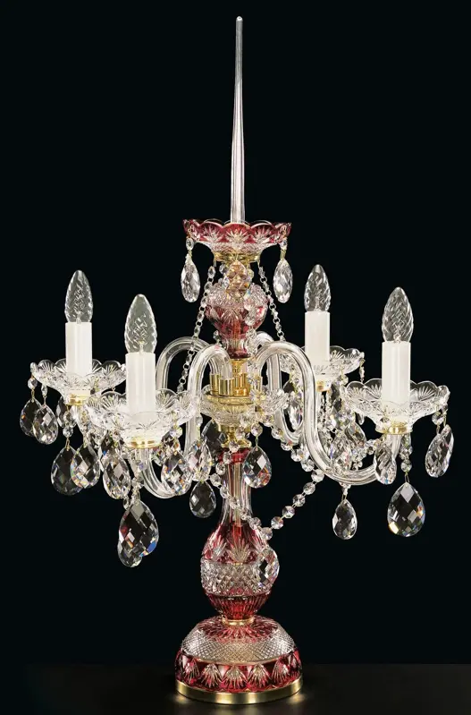 Lámpara de mesa de cristal ES610479