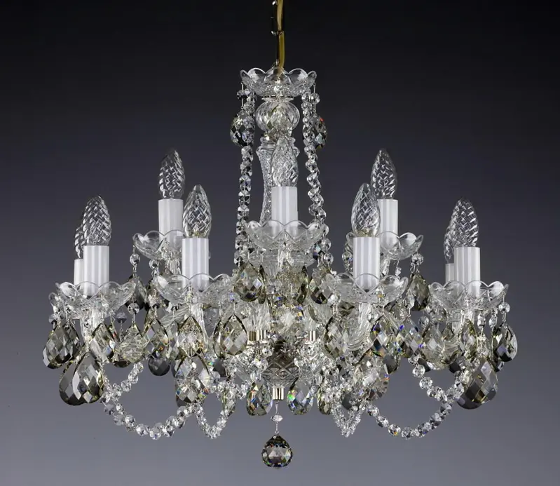 Lámpara con adornos cololores L074B 8007