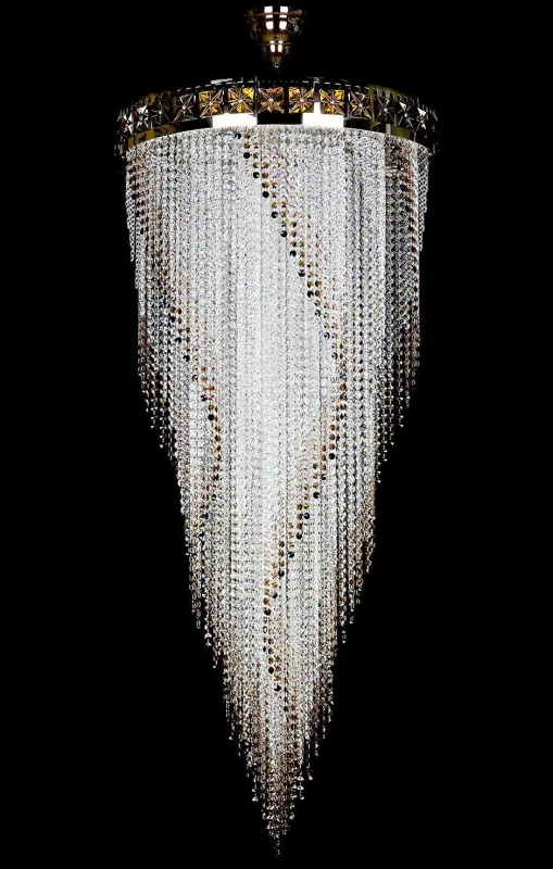 Lámpara de cristal de espiral L432CLN Lámpara de cristal de espiral L432CLN