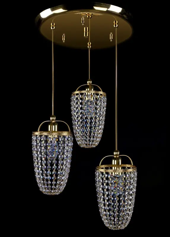 Lámpara de cristal colgante L472CLN