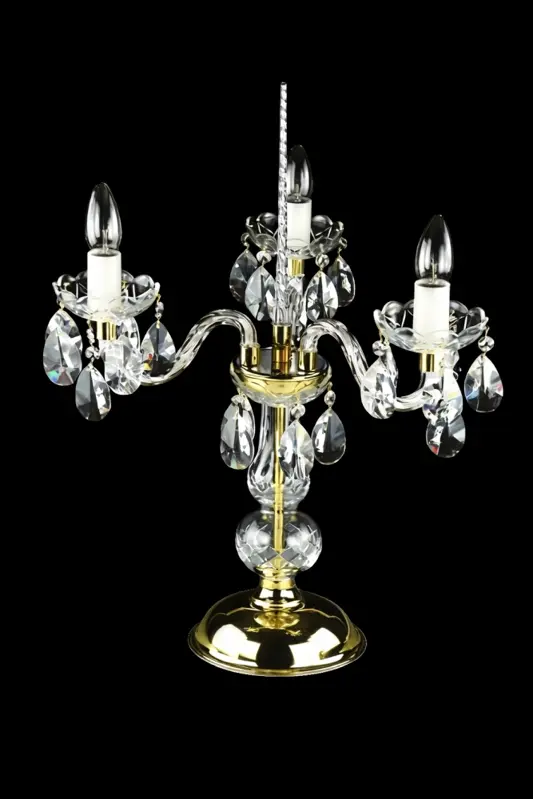 Lámpara de mesa de cristal AS003K