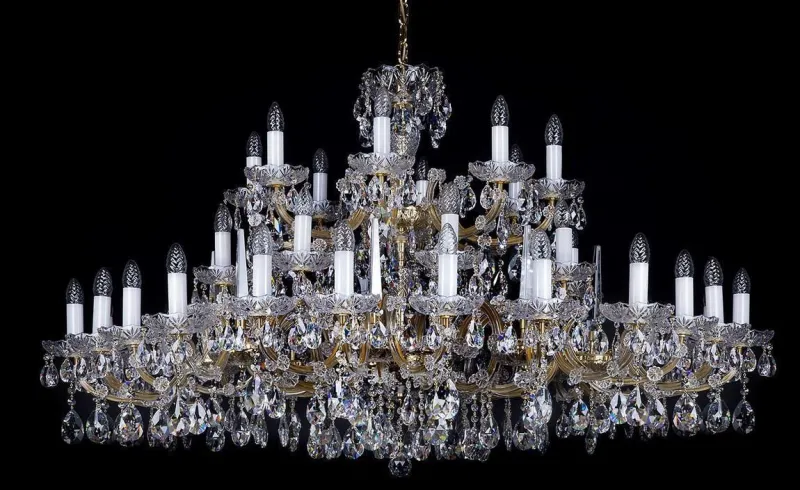 Lámpara de cristal estilo María Teresa L397CLN Lámpara de cristal estilo María Teresa L397CLN